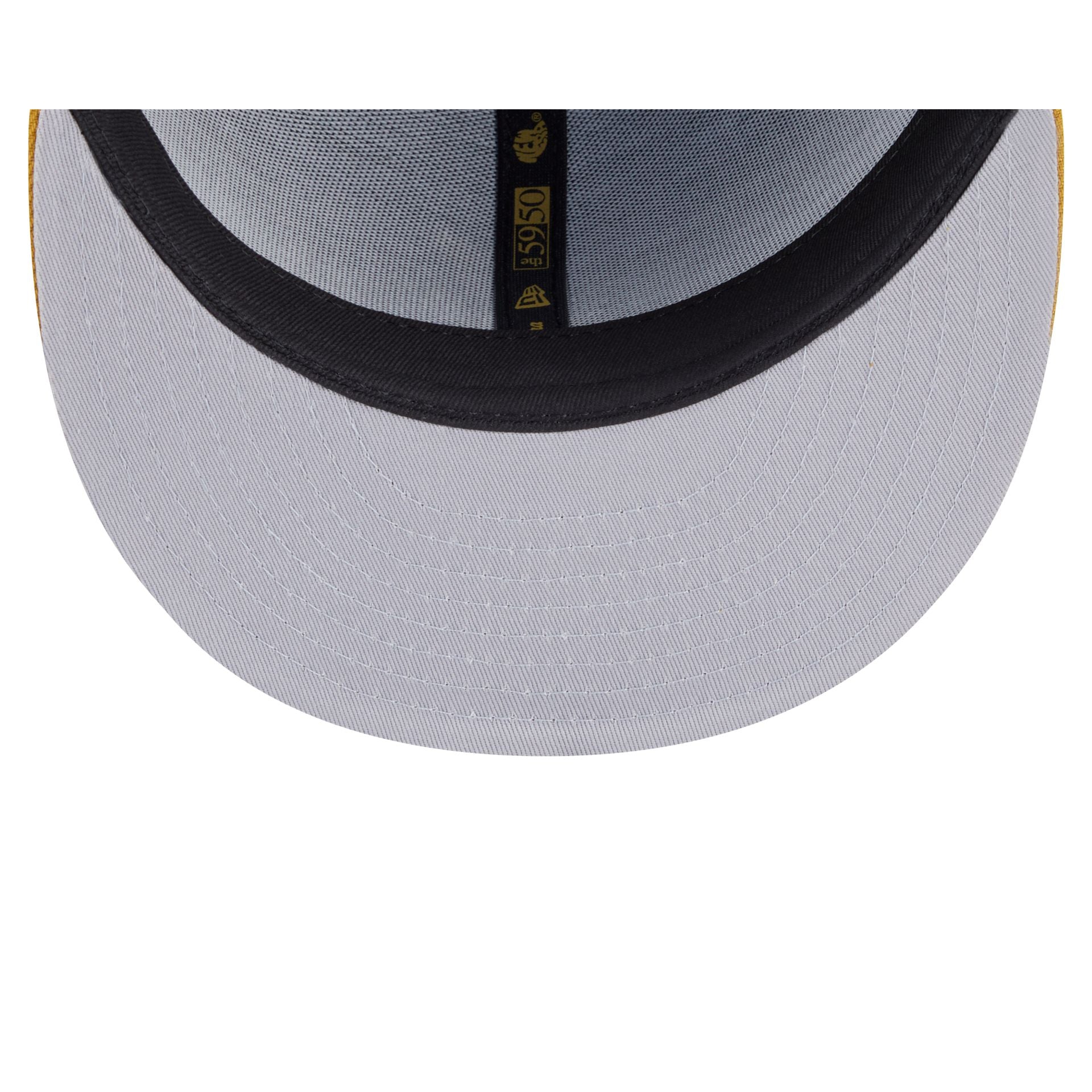 Atlanta Braves Metallic Gold Logo 59FIFTY Fitted Hat
