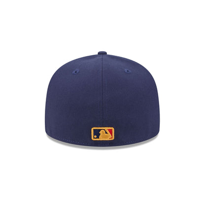 Atlanta Braves Blue Tartan 59FIFTY Fitted Hat
