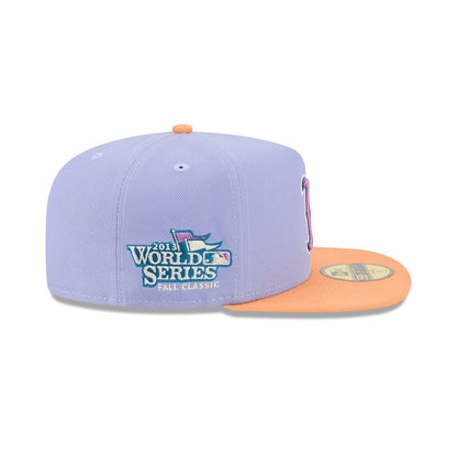 Boston Red Sox Lavender 59FIFTY A-Frame Fitted Hat