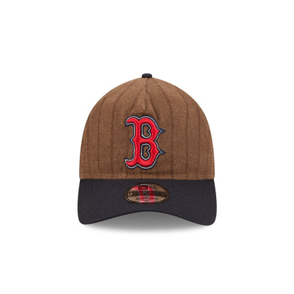 Boston Red Sox Three Looms Wool Pinstripe 9TWENTY A-Frame Adjustable Hat