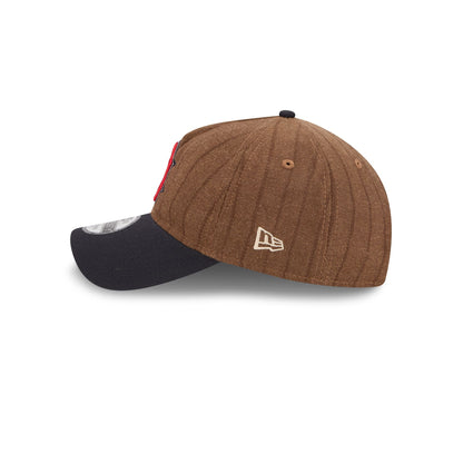 Boston Red Sox Three Looms Wool Pinstripe 9TWENTY A-Frame Adjustable Hat