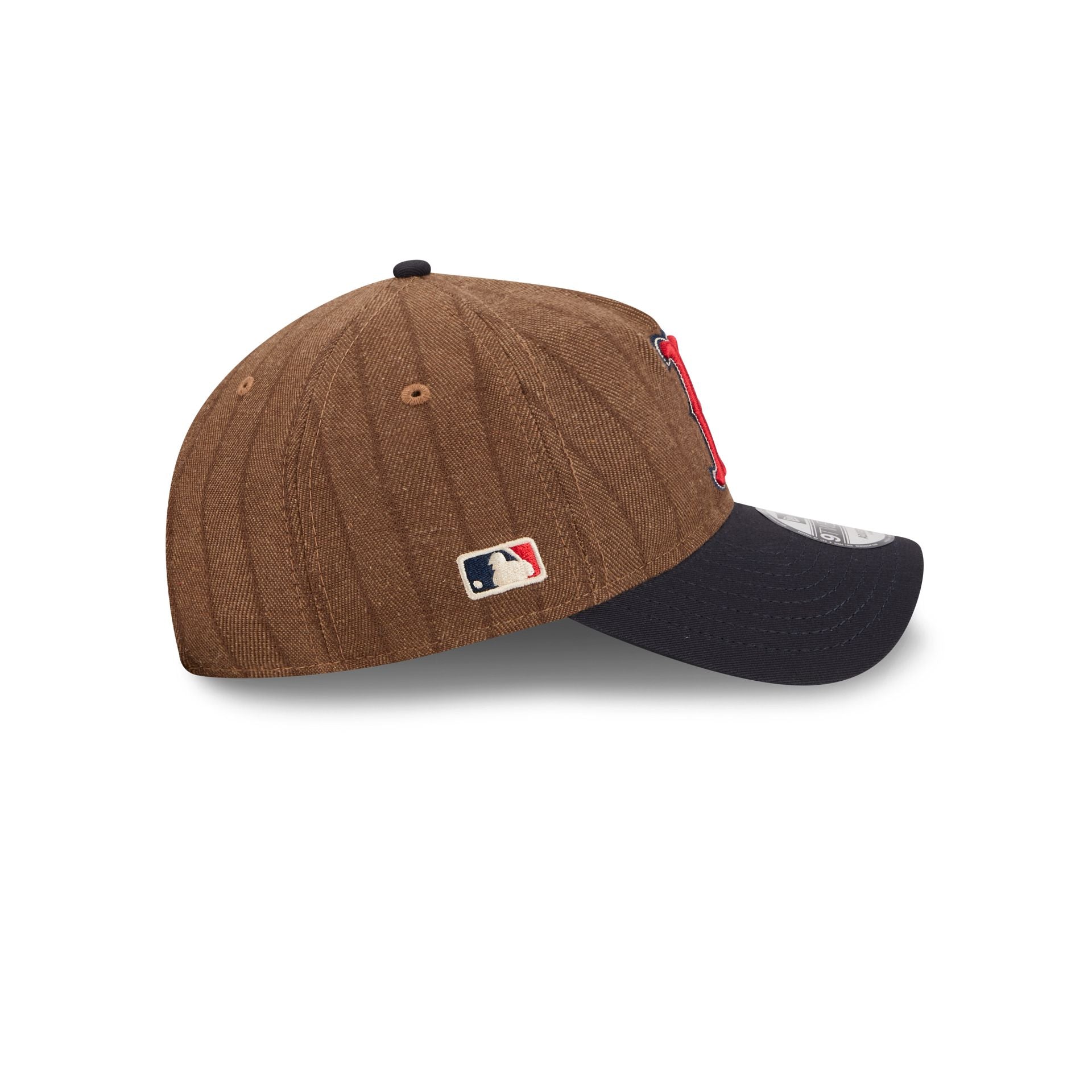 Boston Red Sox Three Looms Wool Pinstripe 9TWENTY A-Frame Adjustable Hat