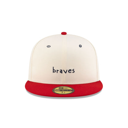 Micah Johnson x Atlanta Braves Script 59FIFTY Fitted Hat