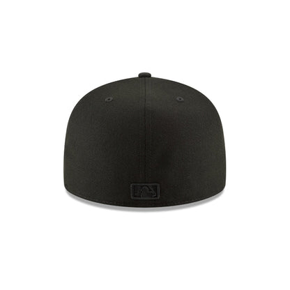Atlanta Braves Blackout Basic 59FIFTY Fitted Hat